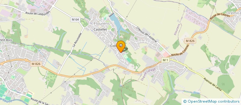 localisation de l'entreprise MONSIEUR NICOLAS FERRETTI  FLOURENS