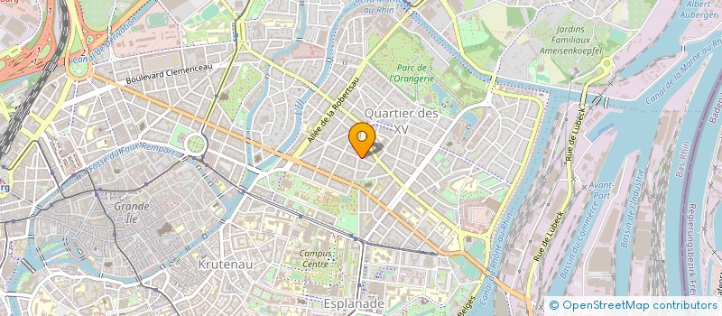 localisation de l'entreprise MONSIEUR NICOLAS FERRY à STRASBOURG