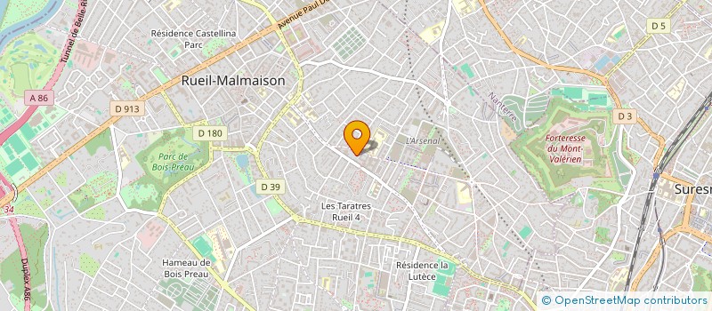 localisation de l'entreprise MONSIEUR NICOLAS FERTEUX à RUEIL-MALMAISON