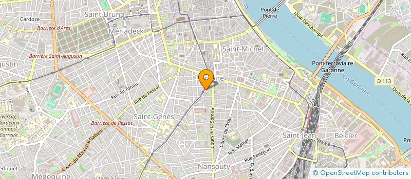 localisation de l'entreprise MONSIEUR NICOLAS FESQUET à BORDEAUX