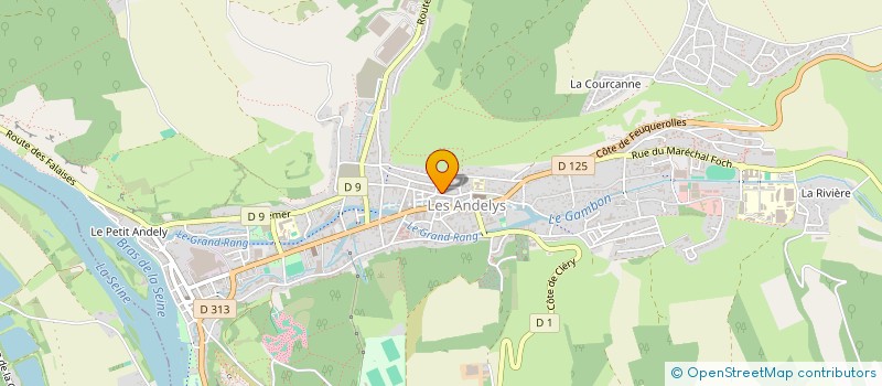 localisation de l'entreprise MONSIEUR NICOLAS FEUILLAS à LES ANDELYS