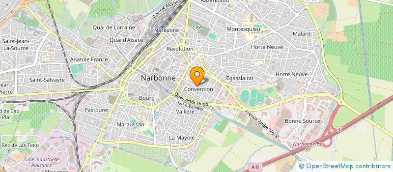 localisation de l'entreprise MONSIEUR NICOLAS FEVRE  NARBONNE