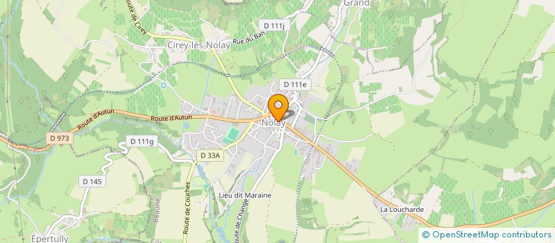 localisation de l'entreprise MONSIEUR NICOLAS FEVRE à NOLAY