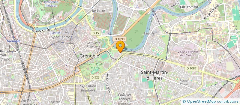 localisation de l'entreprise MONSIEUR NICOLAS FIANCETTE  GRENOBLE