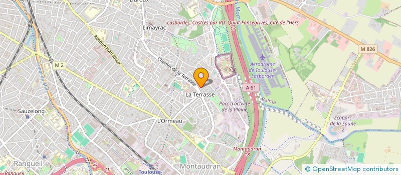 localisation de l'entreprise MONSIEUR NICOLAS FICHAUX à TOULOUSE