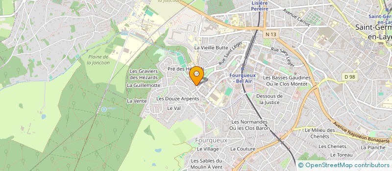 localisation de l'entreprise MONSIEUR NICOLAS FICHON  SAINT-GERMAIN-EN-LAYE