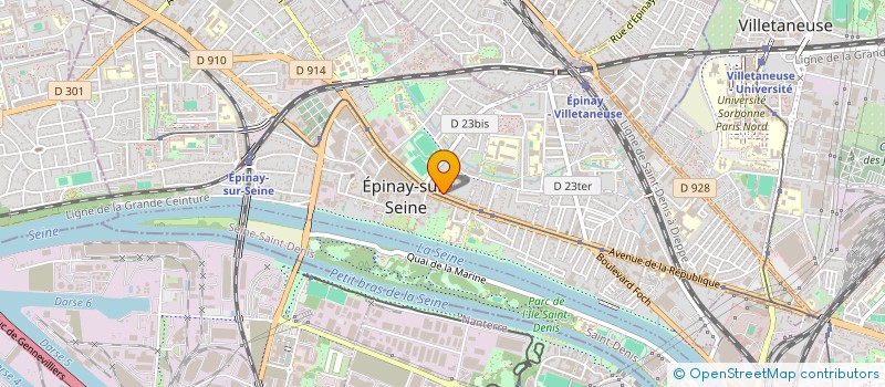 localisation de l'entreprise MONSIEUR NICOLAS FILIN à EPINAY-SUR-SEINE