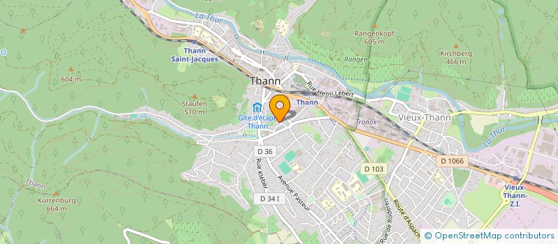 localisation de l'entreprise MONSIEUR NICOLAS FINCK  THANN