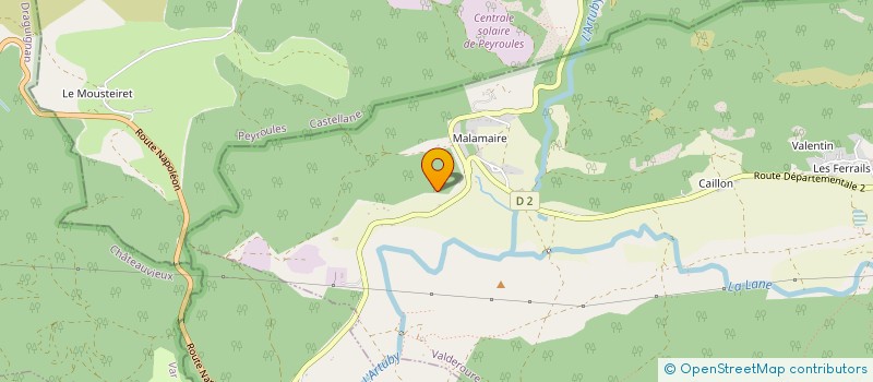 localisation de l'entreprise MONSIEUR NICOLAS FIOLIC  VALDEROURE