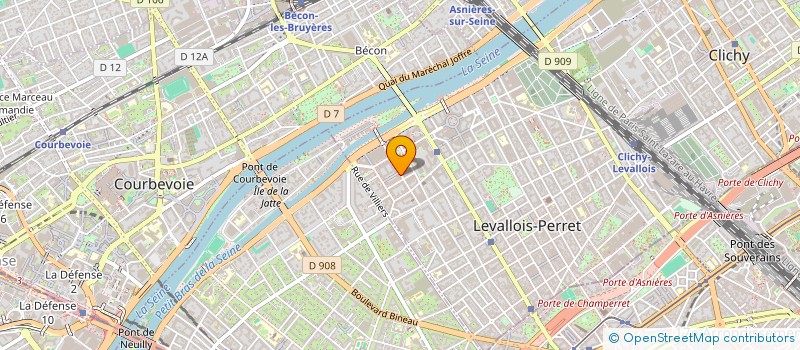 localisation de l'entreprise MONSIEUR NICOLAS FISCHER à LEVALLOIS-PERRET