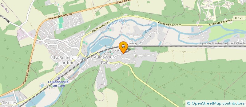 localisation de l'entreprise MONSIEUR NICOLAS FLAMAND  AULNAY-SUR-ITON