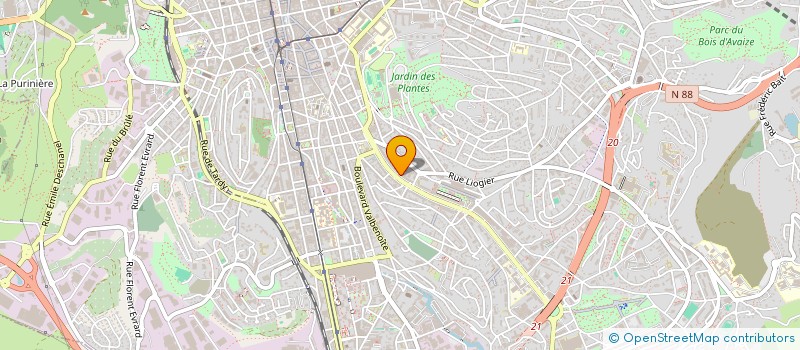 localisation de l'entreprise MONSIEUR NICOLAS FLAMMIN  SAINT-ETIENNE