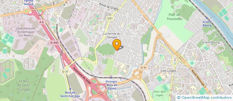 localisation de l'entreprise MONSIEUR NICOLAS FLESSEL à RIS-ORANGIS