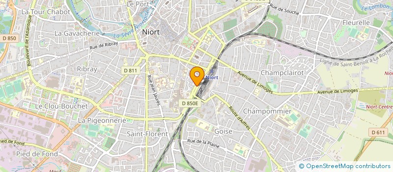 localisation de l'entreprise MONSIEUR NICOLAS FLEURENT à NIORT