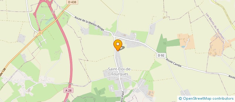 localisation de l'entreprise MONSIEUR NICOLAS FLEURY  SAINT-ELOI-DE-FOURQUES