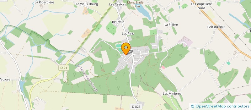 localisation de l'entreprise MONSIEUR NICOLAS FLOQUET à LA FERRIERE-AUX-ETANGS