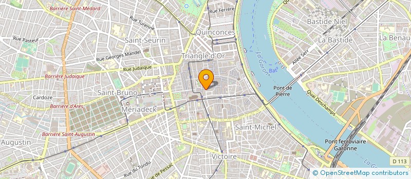 localisation de l'entreprise MONSIEUR NICOLAS FLORIAN à BORDEAUX