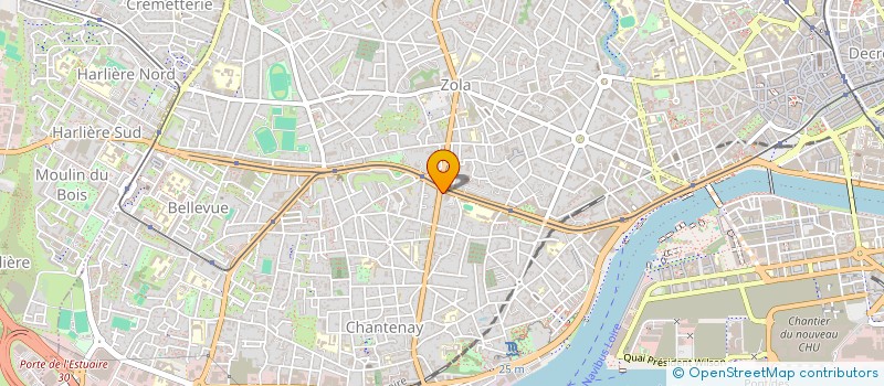 localisation de l'entreprise MONSIEUR NICOLAS FOLLEZOU à NANTES