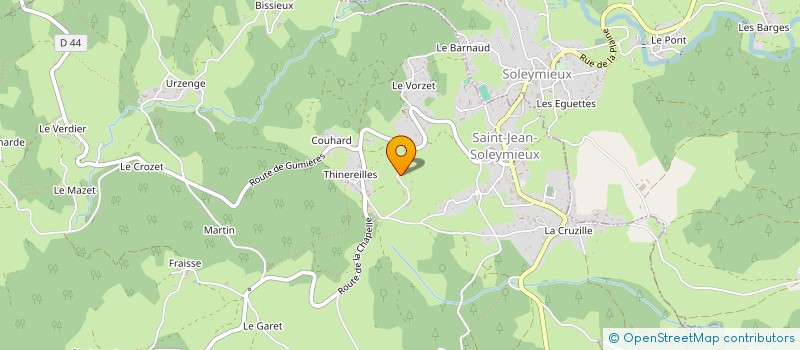 localisation de l'entreprise MONSIEUR NICOLAS FONLUPT à SAINT-JEAN-SOLEYMIEUX