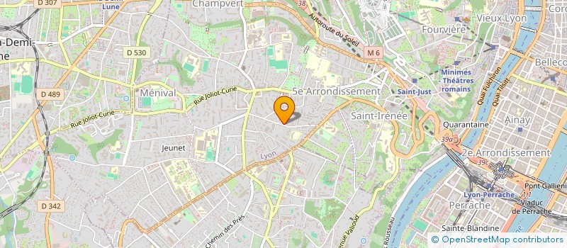 localisation de l'entreprise MONSIEUR NICOLAS FONSECA  LYON 5EME