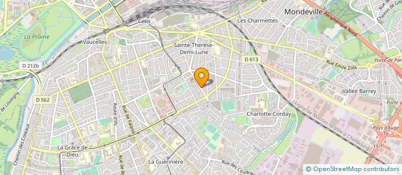 localisation de l'entreprise MONSIEUR NICOLAS FONTAINE à CAEN