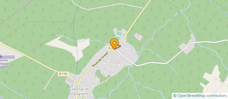 localisation de l'entreprise MONSIEUR NICOLAS FONTALIRAND  CABANAC-ET-VILLAGRAINS