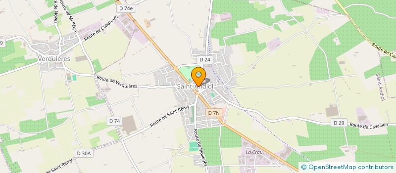 localisation de l'entreprise MONSIEUR NICOLAS FONTEZ  SAINT-ANDIOL