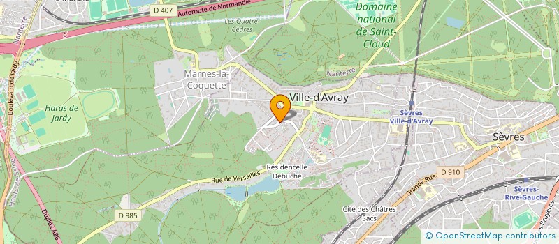 localisation de l'entreprise MONSIEUR NICOLAS FONTICELLI à VILLE-D'AVRAY