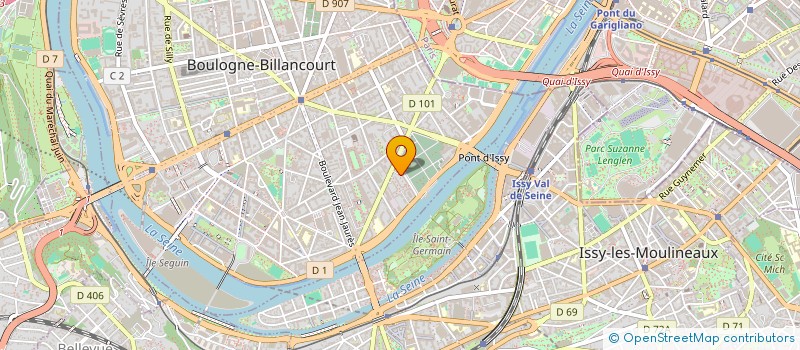 localisation de l'entreprise MONSIEUR NICOLAS FOREST à BOULOGNE-BILLANCOURT