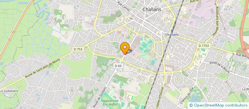 localisation de l'entreprise MONSIEUR NICOLAS FORFER à CHALLANS