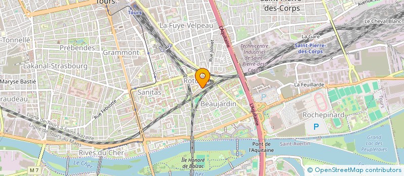 localisation de l'entreprise MONSIEUR NICOLAS FORM  TOURS