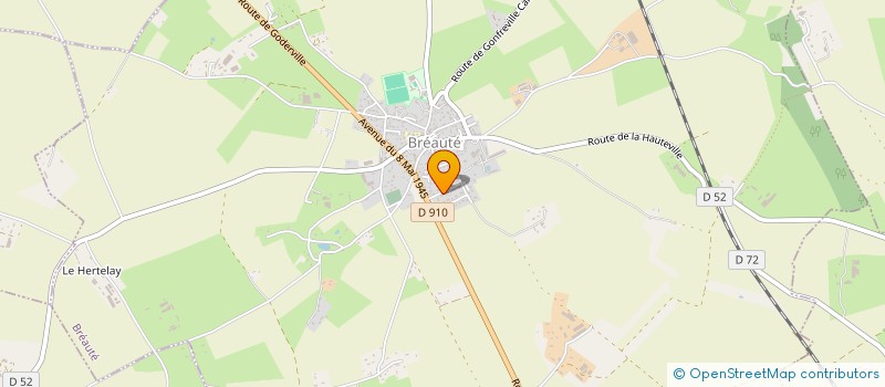 localisation de l'entreprise MONSIEUR NICOLAS FOUACHE  BREAUTE