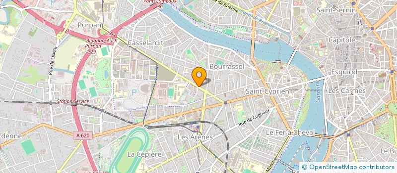 localisation de l'entreprise MONSIEUR NICOLAS FOUCHER à TOULOUSE