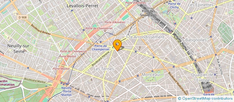localisation de l'entreprise MONSIEUR NICOLAS FOUCHERAND  PARIS