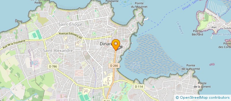 localisation de l'entreprise MONSIEUR NICOLAS FOUGERAY  DINARD