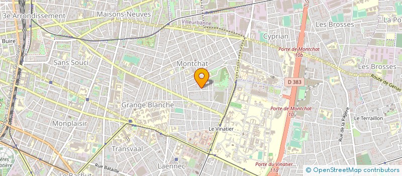localisation de l'entreprise MONSIEUR NICOLAS FOUILLAND à LYON