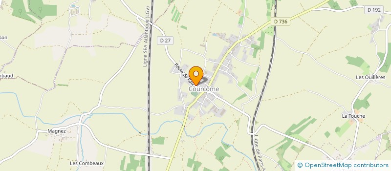 localisation de l'entreprise MONSIEUR NICOLAS FOUR  COURCOME