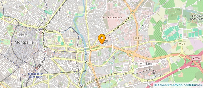 localisation de l'entreprise MONSIEUR NICOLAS FOURCADE à MONTPELLIER