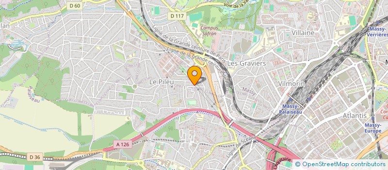 localisation de l'entreprise MONSIEUR NICOLAS FOURMY à MASSY