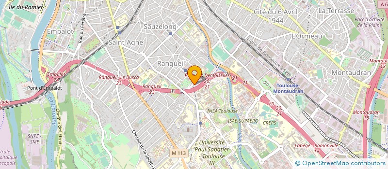 localisation de l'entreprise MONSIEUR NICOLAS FOURNIER à TOULOUSE