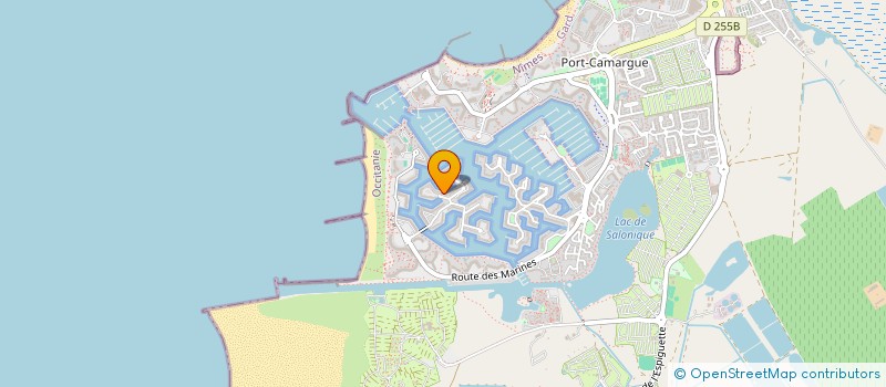 localisation de l'entreprise MONSIEUR NICOLAS FOURNIER  LE GRAU-DU-ROI