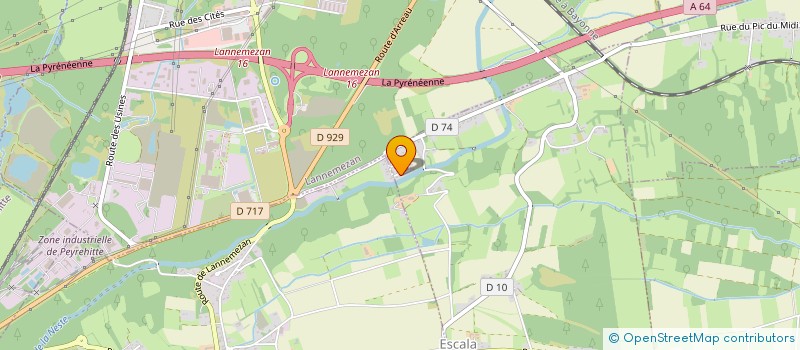 localisation de l'entreprise MONSIEUR NICOLAS FOURQUET  ESCALA