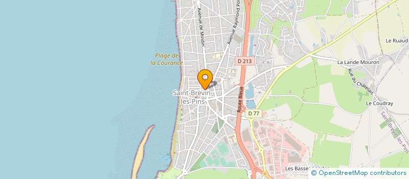localisation de l'entreprise MONSIEUR NICOLAS FOURRIER à SAINT-BREVIN-LES-PINS