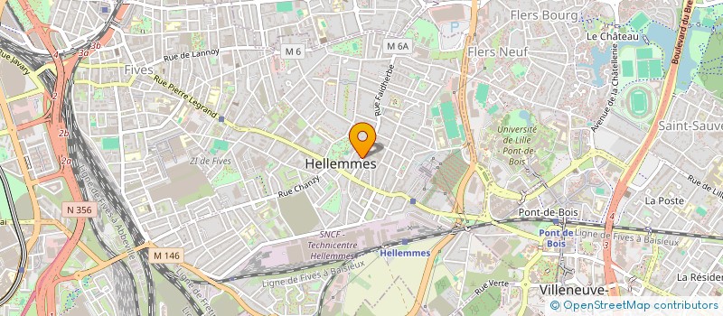 localisation de l'entreprise MONSIEUR NICOLAS FOVEZ à LILLE