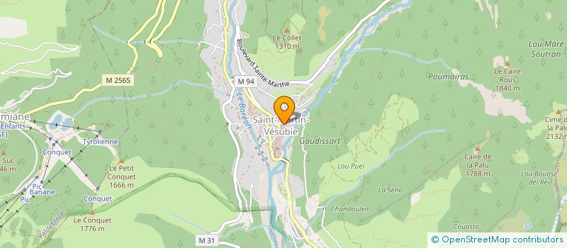 localisation de l'entreprise MONSIEUR NICOLAS FRACHET  LANTOSQUE