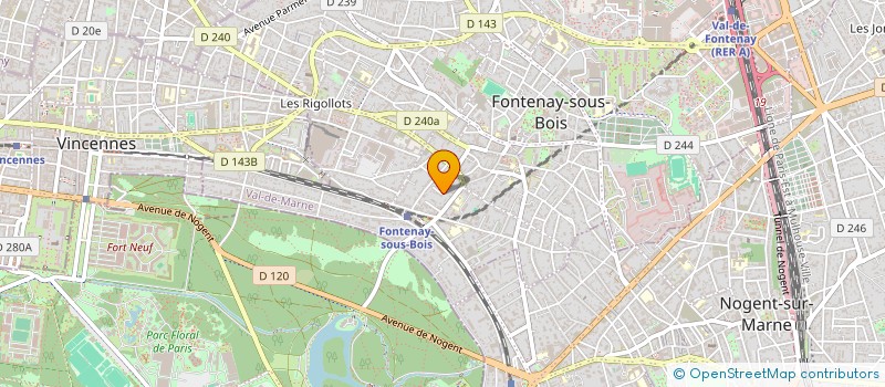 localisation de l'entreprise MONSIEUR NICOLAS-FRANCCOIS COUDERT à FONTENAY-SOUS-BOIS