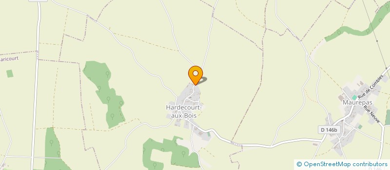 localisation de l'entreprise MONSIEUR NICOLAS FRANCOIS  HARDECOURT-AUX-BOIS