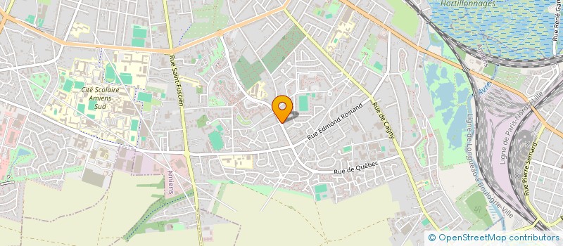 localisation de l'entreprise MONSIEUR NICOLAS FRANCOIS CAMUS  AMIENS