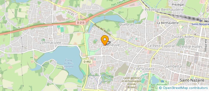 localisation de l'entreprise MONSIEUR NICOLAS FREGONA à SAINT-NAZAIRE