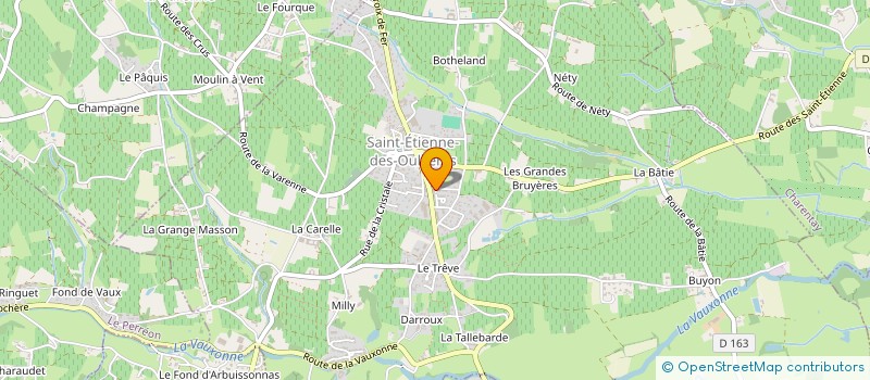 localisation de l'entreprise MONSIEUR NICOLAS FRESSINET à SAINT-ETIENNE-DES-OULLIERES